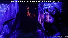 she spreads wide for his massive black cock, savoring every rough interracial thrust in lingerie