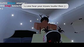 Quick romp with roblox condo girl feels good
