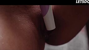 Ever wondered how Clea Gaultier and Sandra Wellness kiss and lick in lesbian passion?