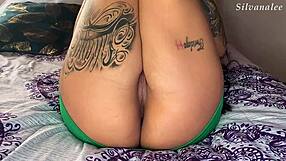 Step Sister's Husband Films Cheating Fuck With Silvana Lee In Bedroom