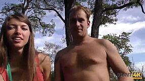 hunt4k. bad czech teen wife picked up outdoors loves anal cash fuck with old stranger