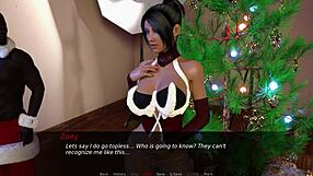 unwrap zoeys big tits for christmas monster cock blowjob fun
