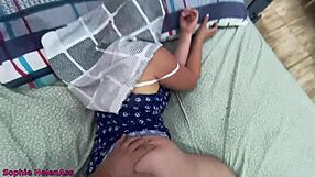 damn fucking my girlfriend's mom with her wet pussy under that dress!