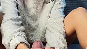 hey dirty stepsis got those special socks just to tease and stroke my big cock right