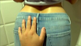 Girlfriend home from wedding gets kitchen standing doggy orgasms