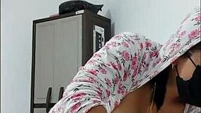 hey check out this curvy milf shaking her big ass and flashing huge nipples