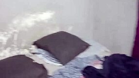 hot skinny ebony student slut in heels blows black daddy then bent over doggystyle pussy fucked raw