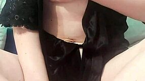 Does this cute blonde bitch's wet pussy vibrate you hard?