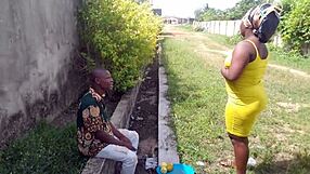 Street Guy Lures Fat Orange Seller for Rough Pussy Pounding!