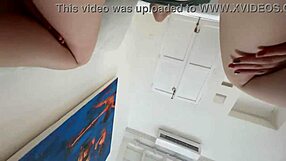 my boss fingers my pussy until it squirts wildly