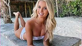 lindsey brewer's sexy jerk-off contest video got me going