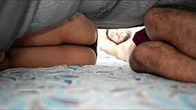 Wasn't Sharing Bed with Stepbrother a Total Disaster Now He Assfucks Me Hard!