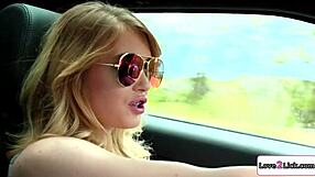 Teen Spots GF Licking Secretary and Dives In