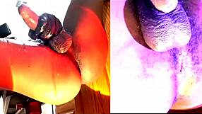 Big daddy's muscular bodybuilder unleashes cumshots on slaves worshipping huge black cock ass