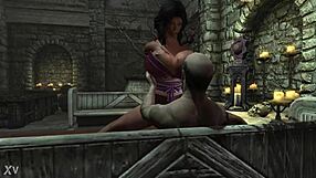 SKYRIM CARTOON WHORES FUCKED RAW AND HARD!