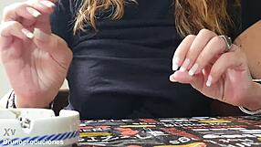 Maria's Massive Tits Surround Your Cock for Intense Close-Up Jerk-Off Session