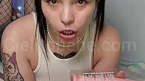 Argentinian Latina Shoves Brother's Forbidden Dildo Deep Teaser