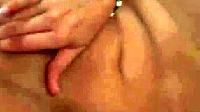 Brunette bombshell rides big cock cowgirl and doggystyle on bed with shaved pussy creampie!