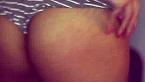 dark skinned tess morgan strokes and licks big oiled cock closeup pov