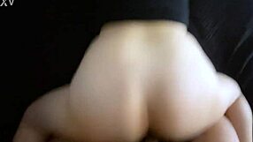 Pawg Karlymartin shakes her big ass begging for rough college doggystyle pounding from friend