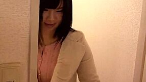 PETITE JAPANESE VIRGIN TEEN 18+ SUCKS OLD GUY'S COCK ON PUBLIC TOILET