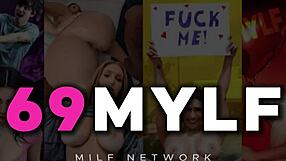 Magic Christmas Turns Milf Mother-in-Law Upside Down Creampie