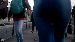 tv culos features hot amateurs lifting skirts flashing big asses outdoors public voyeur hd