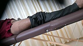 Lucky Patient's Cock Stroked by Sexy Doctor in Hospital