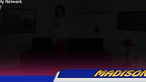 medison's juicy puffy pussy lips drip wet from close-up dildo orgasm frenzy