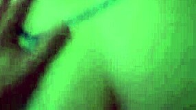 Blonde big ass slut rides huge cock POV thong style!