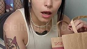 Argentinian Latina Shoves Brother's Forbidden Dildo Deep Teaser