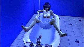 Wicked whimsville celebrity carmen cums hard in pool ep 6!