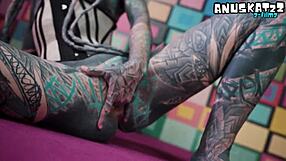 Skinny Goth Newbie Takes First Time Anal Ass to Mouth Big Cock Doggystyle