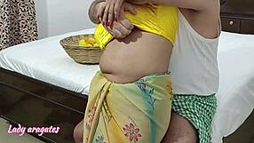 indian step sis gets outdoor pounding from step bro's huge cock