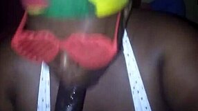 bbw slurps monster bbc till sloppy cum facial game ends