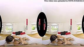 Two fetish milfs in latex heels take double blowjob doggystyle in threesome pounding