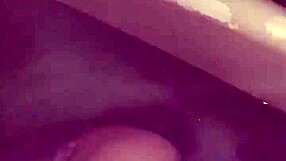 neighbors skinny wife flashes hairy pussy then smokes while blowing in shower