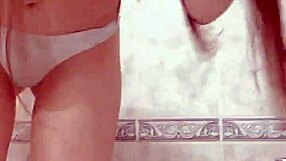 god i really gotta pee so bad... watch me strip and piss through my panties into the bath then squeeze it all in your mouth