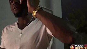 Curvy brunette Kyra Rose moans as Rome Major licks her big tits and soaked pussy