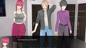 Sullied Rose's Big Tits Beg for Play