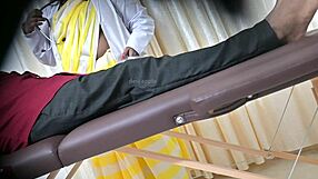 Lucky Patient's Cock Stroked by Sexy Doctor in Hospital