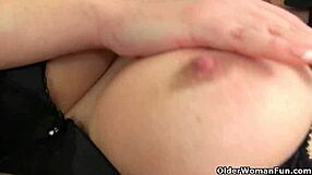 English Milf Camilla Creampie Dildo Fucks Her Wet Cunny