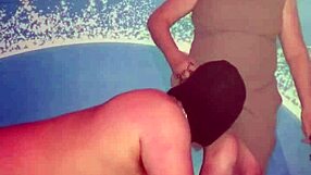 my slave submits to intense femdom foot play and bdsm whipping games