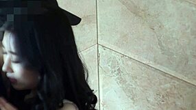 pretty muscular old japanese wife spreads pussy lips for dirty afternoon sex