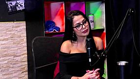 gym girl mia luz unleashes fetish domination on brother in sheer red lingerie