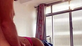 Hubby pisses on wife's face then blasts huge cum load across her squirting tits