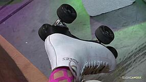 Blonde Milf with Big Boobs Gets Monster Cock Help After Fall