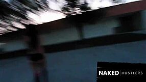 Fucking curvy college soccer star I met at park doggystyle outdoors with big cock