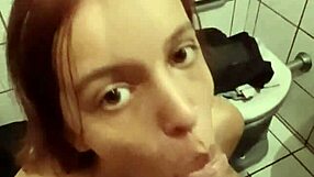 damn my half-brother snuck in the parents bathroom and ate my tight pussy lips till i came hard