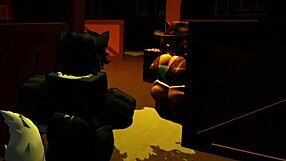 Hot slut milks monster wolf cock cowgirl while getting pounded doggystyle deepthroat cum!